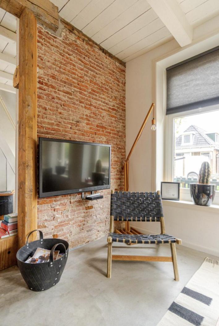 Gezellig En Knus Huisje Vlakbij Het Wad Holwerd Extérieur photo