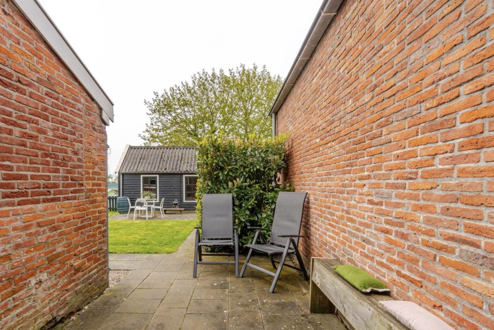 Gezellig En Knus Huisje Vlakbij Het Wad Holwerd Extérieur photo